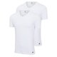 thumbnail image 1 of adidas Camisetas Hombre, Lote de 2 - Camiseta cuello pico Active Flex Cotton, cuello pico, color liso Blanco 2XL (XX-Large), 1 of 6