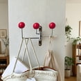 thumbnail image 6 of Lenkho Decorative Swivel Metal Wall Hook, Foldable Coat Rack Hook, Multi‑Purpose Wall‑Mount Hanger for Clothes, Hats, Bags, Ideal for Bathroom, Kitchen & Bedroom Storage, 6 of 6