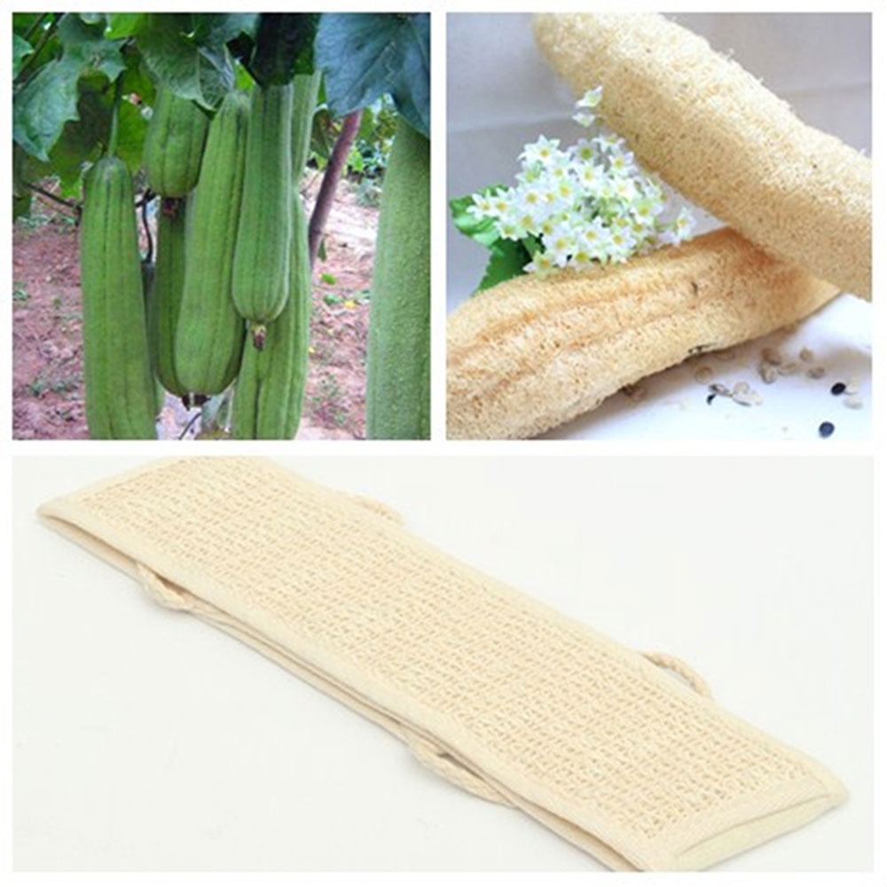 Miuline Exfoliating Loofah Loofa Back Strap Bath Shower Body Sponge Scrubber Brush