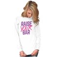 thumbnail image 5 of Funny Workout Weights Before Dates Women's Long Sleeve T Shirt Brisco Brands S, 5 of 6