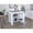 Multicolor, variant on Kitchen island with four legs three storage shelves for kitchen essentials spacious leg room for sitting while prepping meals easy to assemble