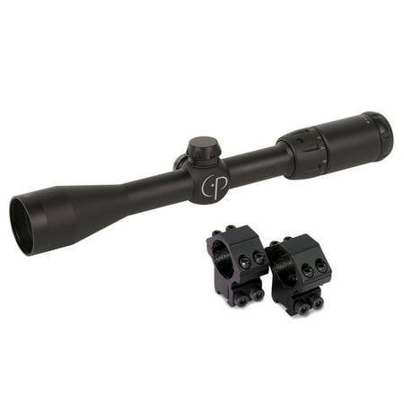 CenterPoint 3-9x40mm TAG BDC reticle rifle scope,