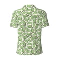 thumbnail image 4 of Rocae Cute Crocodile for Men's Short Sleeve Polo Shirt, Quick Drying Performance Moisture Wicking Sports Men's Golf Shirt Small, 4 of 9