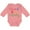 Mauve, variant on Inktastic I Love My Mommy Handprints Boys or Girls Long Sleeve Baby Bodysuit