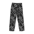 thumbnail image 5 of Goofa Snake Printed Soft Pajama Pants for Men, Wide Leg Comfy Casual Lounge Yoga Pants-Small, 5 of 9