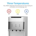 thumbnail image 5 of IKT Self Cleaning Bottleless Water Cooler Dispenser with 4 Stage Water Filter 3 Temperature Settings Silver, 5 of 7
