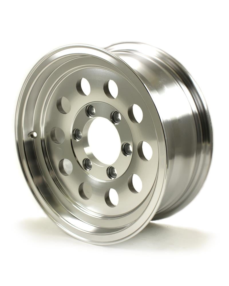 15X6 6Lug on 5.5" Aluminum Series 03 Trailer Wheel 356655