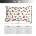 thumbnail image 2 of Kdxio Cotton Pillow Cases Pillowcases,Soft and Breathable Bedroom Pillow Cases-Watermelon And Kiwi, 2 of 8
