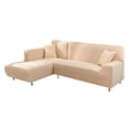 thumbnail image 1 of Sumhomie Stretch Washable Couch Slipcovers for Sectional Sofa L-shape Corner, 1 of 4