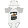 thumbnail image 3 of Inktastic Daddys Skiing Buddy Kids Skis Boys or Girls Baby Bodysuit, 3 of 5