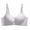 Light Blue, variant on Women Nursing Maternity Bra Ribbed Textured Clip Cups Adjustable Multi Position Shoulder Straps Unwired Gentle Support for Postpartum Breastfeeding Daily Household Care