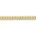 thumbnail image 3 of 14K Yellow Gold 8mm Beveled Curb Chain 20 Inch, 3 of 6