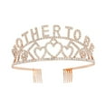 thumbnail image 1 of Diadema con corona para madre, corona, Tiara, accesorio para el cabello, regalo para el día de la madre, diadema con corona de princesa para fiesta, graduación, mujer, 1 of 8