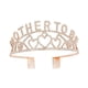 thumbnail image 1 of Diadema de corona, diadema de corazón de diamante de madre a corona de princesa, diadema Oro rosa, 1 of 9