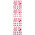 thumbnail image 6 of Masteelf 4 Pieces Buttons for Babies Knob Rabbit Buttons Child Baby 1.70X1.50X1.00CM Pink, 6 of 8