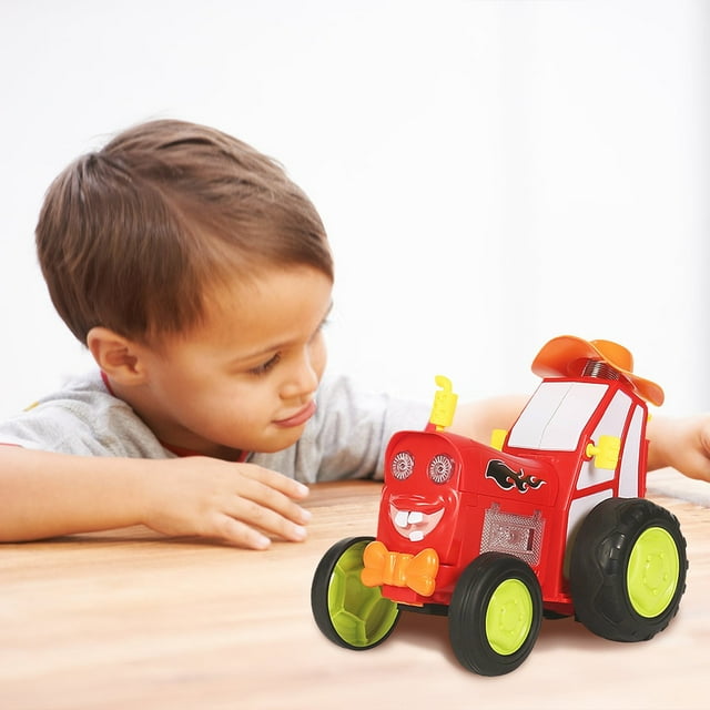 Hbdhejl Crazy Jumping Car 2025 New 360° Rotating Remote Control Car With Headlights And Music Double Rc Trucks Wireless Remote Dancing Stunt Car For Kids Presents For Boys Girls