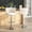 Beige, variant on Lamerge Grey Bar Stool Set of 2, Velvet Swivel Bar Chairs Counter Height Barstools with Back & Footrest, Adjustable Counter Stools Island Chairs for Kitchen, Bar, Dining Room
