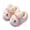 White, variant on Bunny Slippers Fleece Lined Slippers Winter Slippers with Non-Slip Sole for Indoor and Outdoor Wear Cozy House Shoes with Ear Design for Youth and Junior