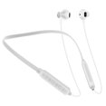 thumbnail image 1 of Bluetooth 5.0 Auriculares para colgar en el cuello Auriculares deportivos inalámbricos Auriculares deportivos a prueba de sudor, Blanco seitruly EL2692-03, 1 of 2