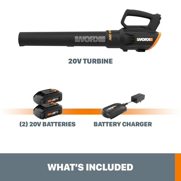 Worx 20-Volt Cordless Battery Powered Blower/Sweeper - 20748211