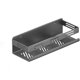 thumbnail image 2 of Estante de almacenamiento para fregadero | Estante metálico de pared | Instalación sin perforación | Organizador de lavabo con espejo delantero | Acero al carbono | Gris | 11,8 x 4 x 3 pulgadas |, 2 of 6