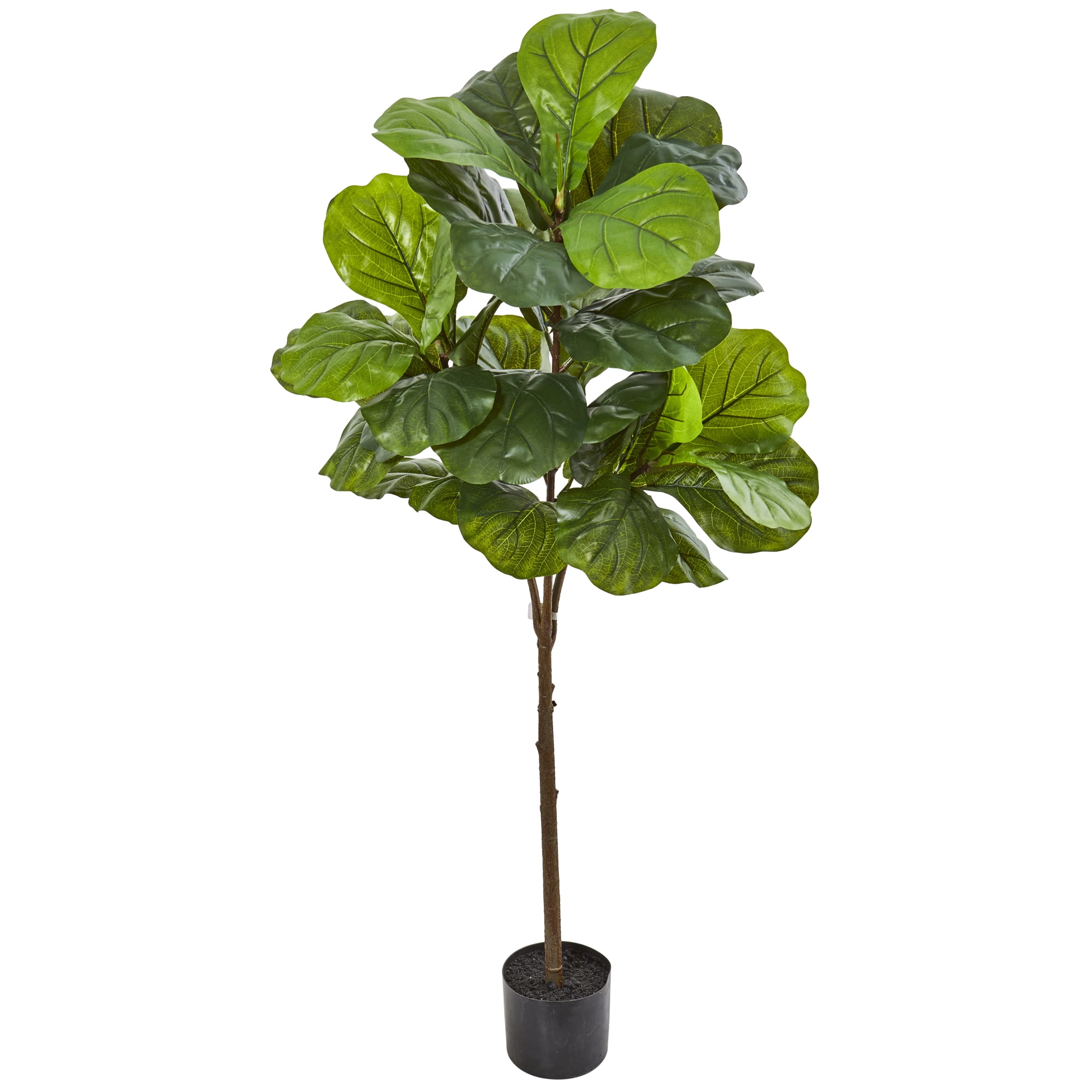 Nearly Natural 54" Fiddle Leaf Artificial Tree (Real Touch)