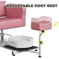 thumbnail image 3 of Chaise de Pédicure avec Bassin pour Pieds, Bain de Pieds Hydraulique avec Rotation à 360°, Unité de Pédicure Réglable en Hauteur, 3 of 6