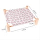 thumbnail image 5 of Cama Tipo Hamaca para Gatos y Perros, Hamaca de Madera para Gatos, Cama de Refrigeración Elevada, Cama para Mascotas Portátil Desmontable para Interiores y Exteriores, Adecuada e, 5 of 7