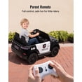 Licensed Land Rover 2 Seater Police Ride On Car, 24V Electric Kids Car ...