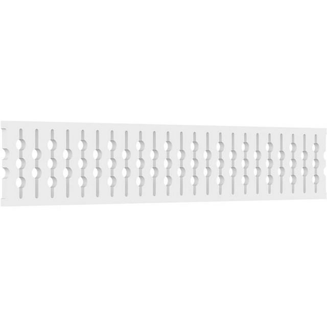 Ekena Millwork RUNP08X0625X48POM 8 x 48 Po Pas 0.62 Po Pomeroy Architecture Grade PVC Course Garniture