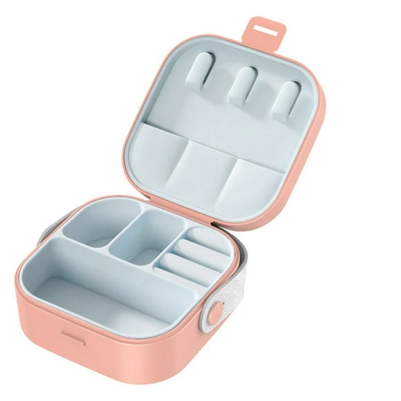 Earring Ring Jewelry Display Storage Box Case Organizer Flannel Tray Gift
