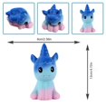 thumbnail image 3 of Pastel blando gigante de unicornio con forma de galaxia kawaii, pan de panda, juguetes para apretar que aumentan lentamente de tamaño y alivian el estrés, regalo para niños, 3 of 5