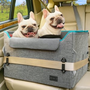 Petsfit Dog Booster Car Seat, Medium Dogs Up to 45 Lbs