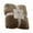Coffee, variant on AUQ Throw Blanket,Strong Stitch Craft Cozy Blanket,Reliable Fabric Bed Blanket,Coffee,90*107in