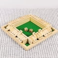 thumbnail image 6 of CYFW Shut the Box Game: 2-4 Player Wooden Board Math Game with 2-12 Dice | Educational Family Night Entertainment | Classic Pub Style | Funny Family Board Games, 6 of 7