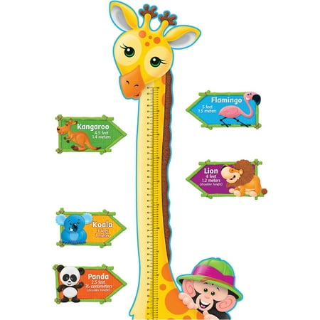 - Trend Giraffe Growth Chart Bulletin Board Set