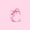 Pink C, variant on Manfei Pink Watercolor Bow Letter J Twin Quilt Set for Girls, Cute Initial Bows Twin Coverlet Set