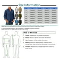 thumbnail image 2 of Inglocry Men's Long Sleeve Button Down Shirt Casual Untucked Regular-Fit Oxford Dress Shirts Work Beach Shirts For Men Green M, 2 of 4