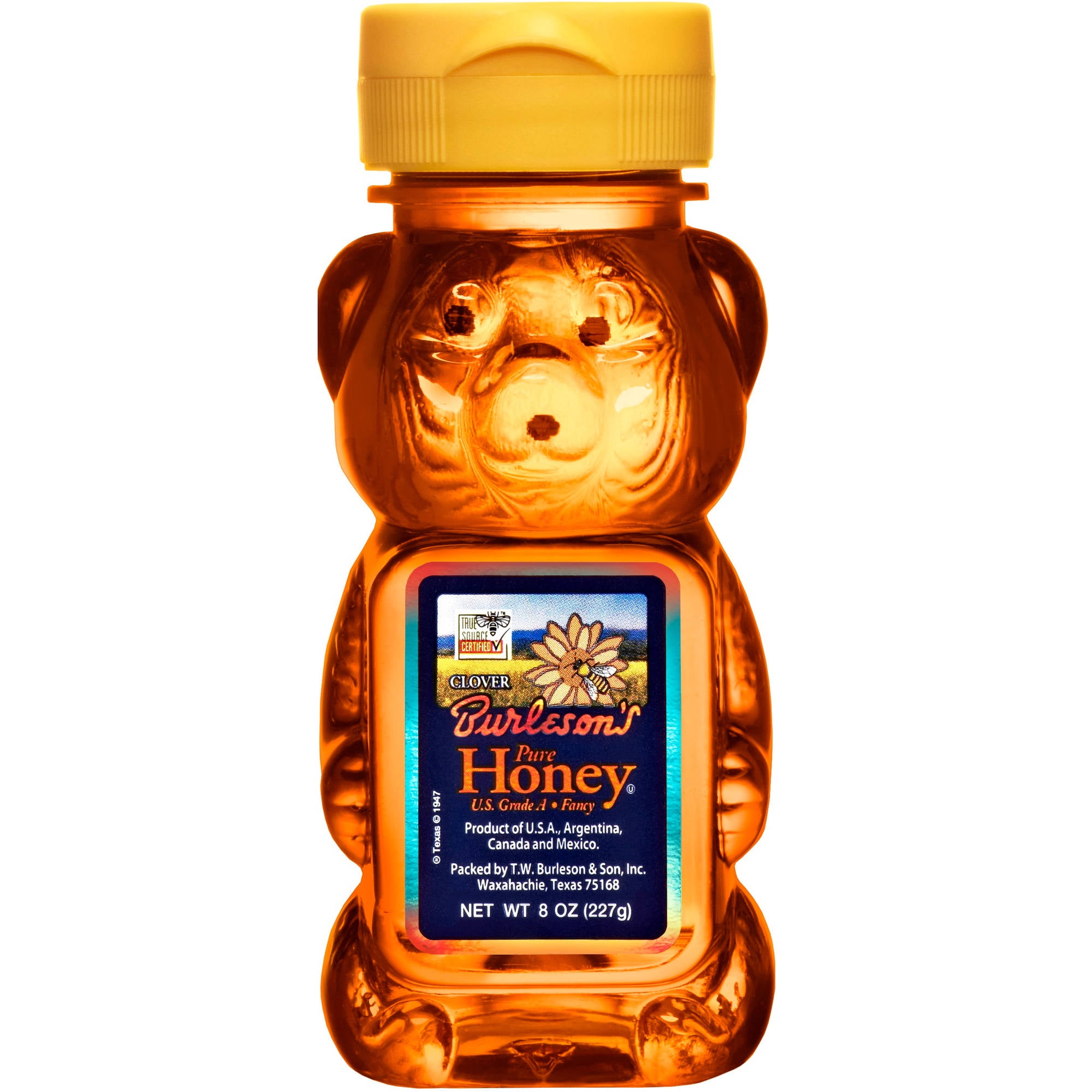 Burleson's Clover Pure Honey, 8 oz by Burleson's Inc