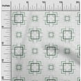 thumbnail image 2 of oneOone Cotton Cambric Sea Green Fabric Geometric Craft Projects Decor Fabric Printed By The Yard 42 Inch Wide, 2 of 4