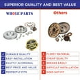 thumbnail image 6 of Whole Parts Dryer Drum Bearing Kit Part# 479332 - Replacement & Compatible with Some Fisher & Paykel Dryers, 6 of 6