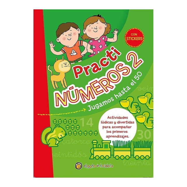 Practi numeros 2. Jugamos hasta el 50 El Gato de Hojalata Varios Autores