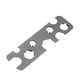 thumbnail image 5 of Llave para aireador de grifo, llave para burbujeador, acero con alto contenido de carbono, utensilios de cocina, agua 9 en 1, 5 of 9