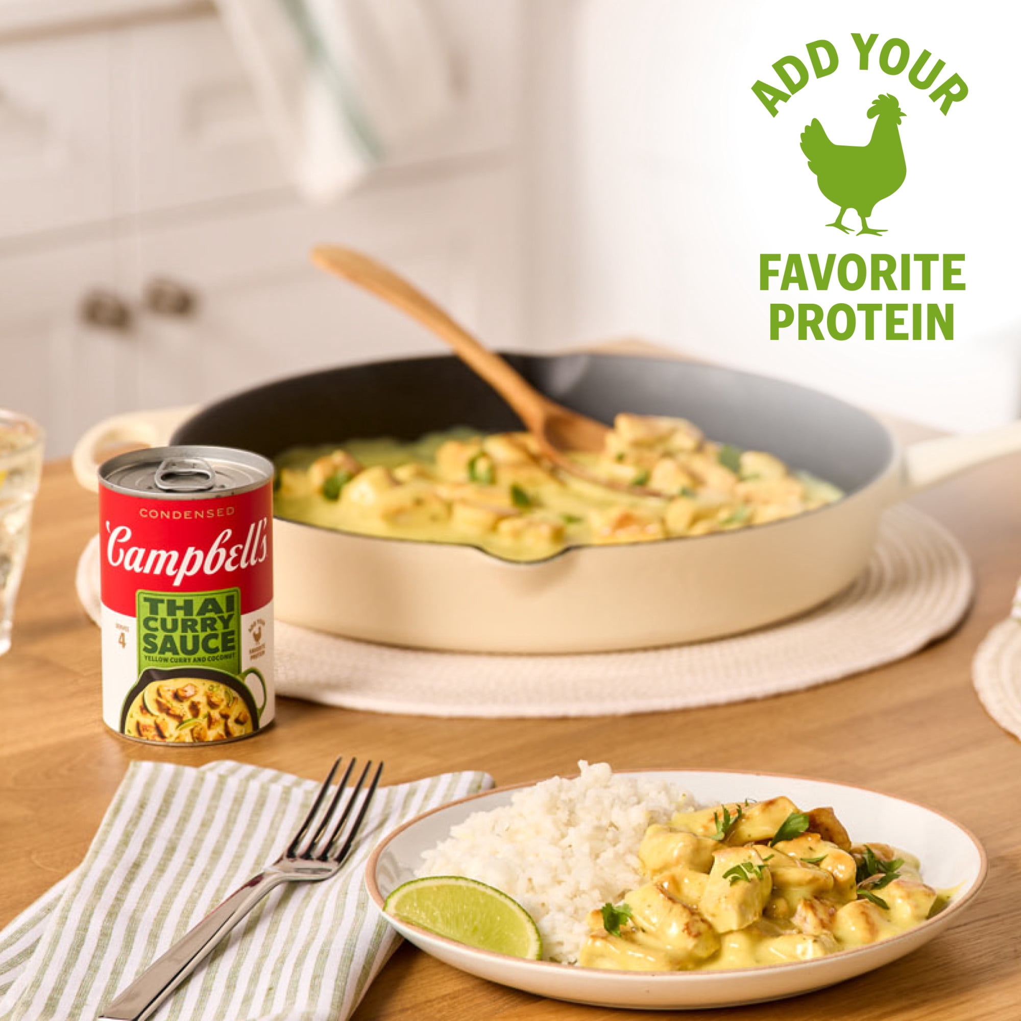 Campbell's Condensed Thai Curry Sauce, 10.5 oz Can