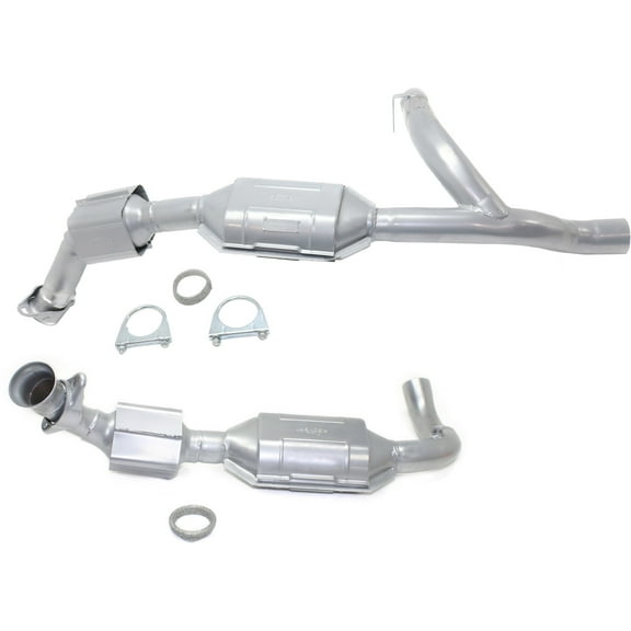 Garage-Pro Catalytic Converter Compatible with Ford F-150 1999-2003, F-250 1999 Driver and Passenger Side 4WD, with 2 Converters on Each Side
