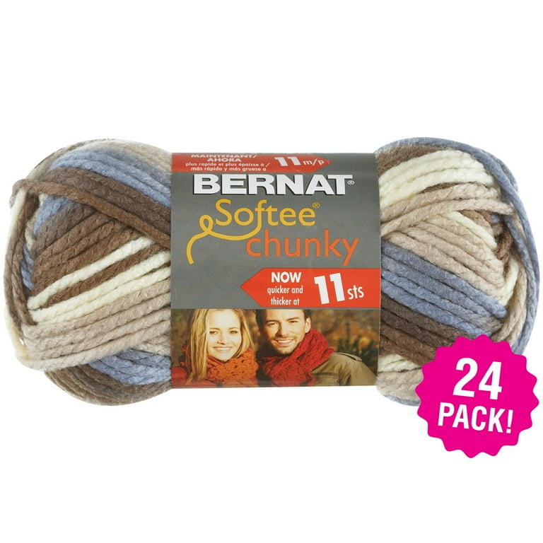 Bernat Softee Chunky Ombre Yarn 24 Pk Nature s Way