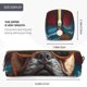 thumbnail image 3 of Easygdp French Bulldog In Sunglasses para Estuche de Lápices de Cuero, Estuche de Papelería de Cuero, Estuche de Gran Capacidad con Cremallera, 3 of 7