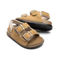 thumbnail image 6 of Meckior Toddler Boy Sandals PU leather Soft Sole Shoe Anti-Slip Shoes for Little Kids, 6 of 8