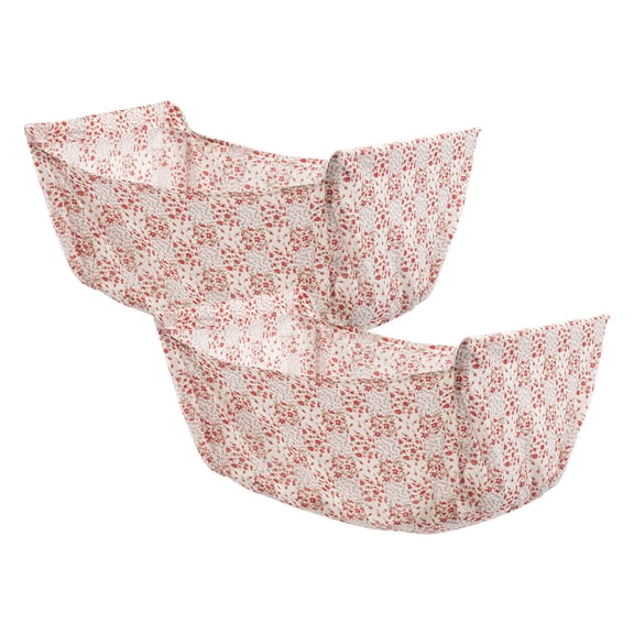 Laundry Cart Floral Liners, Set of 2