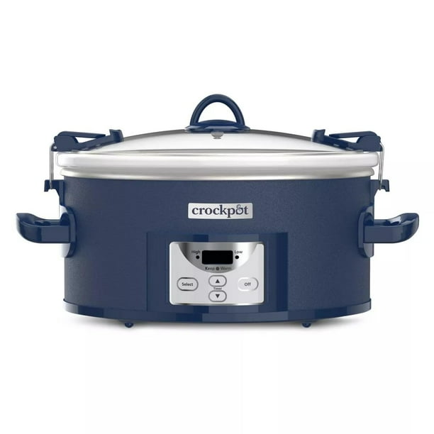 Olla de cocción lenta Poseidon Blue, 6,6 L, programable